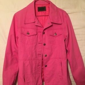 Brandon Thomas lined denim jacket